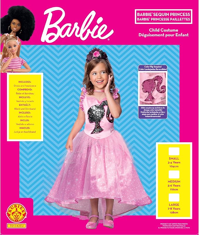 costume barbie principessa