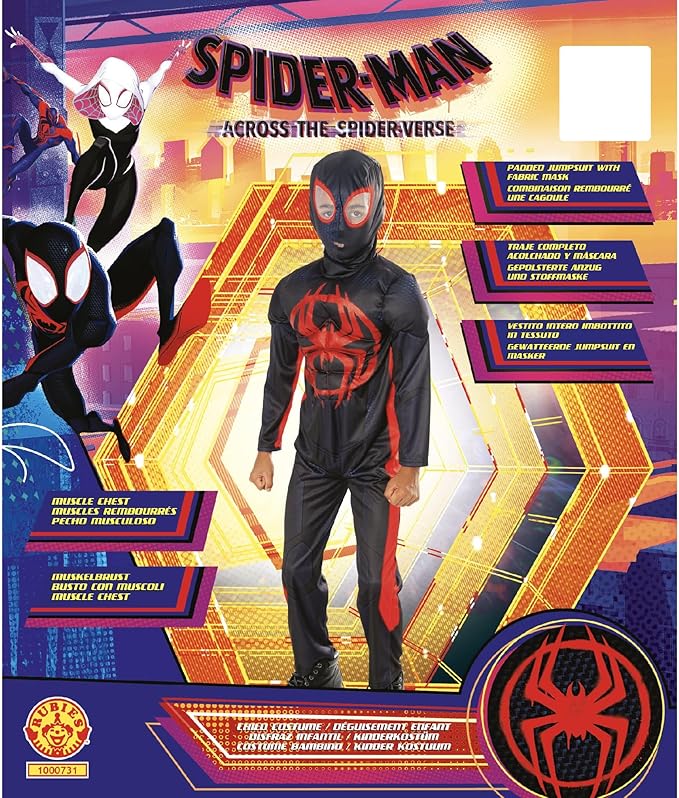 costume spiderman bambino