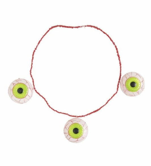 Collana Horror con Occhi Voodoo Streghe e Maghi