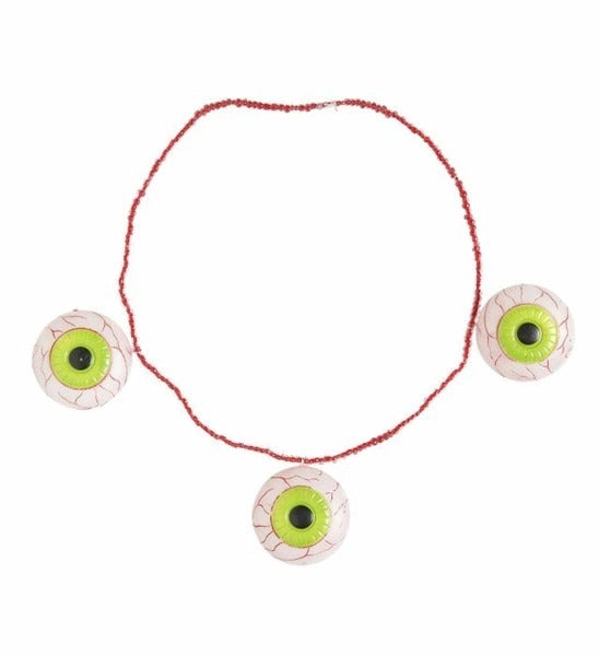 Collana Horror con Occhi Voodoo Streghe e Maghi