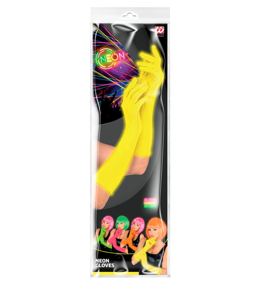 guanti neon gialli
