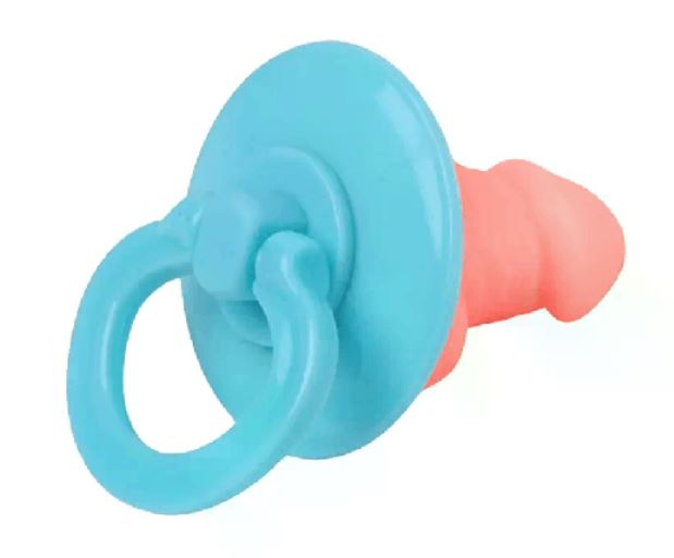 Ciuccio con Pene Gadget Erotico con Sexy Pisello Addio al Nubilato Matrimonio Trash