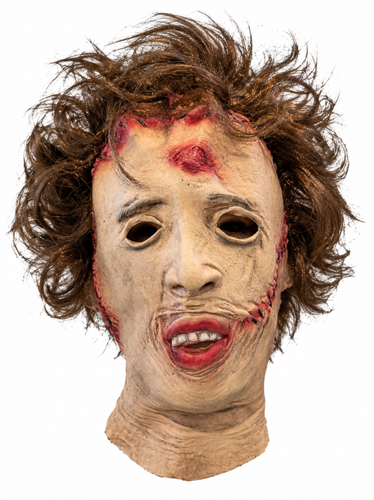 Maschera in Lattice Texas Chainsaw Massacre Leatherface Replica Halloween Horror