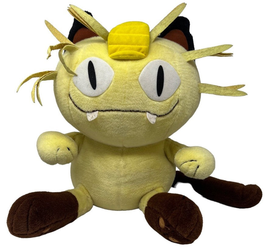 Peluche Jumbo Meowth n52 Pokemon Prima Generazione Originale 1999 Husbro