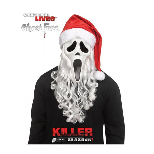 Maschera Ghost Face Scream Originale Santa Claus