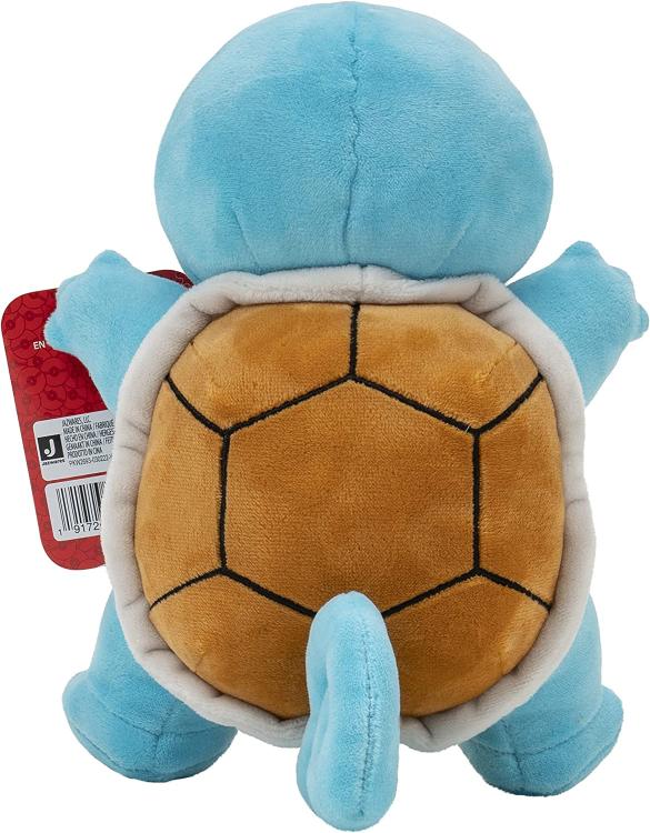 Peluche Originale Squirtle Pokemon 23cm