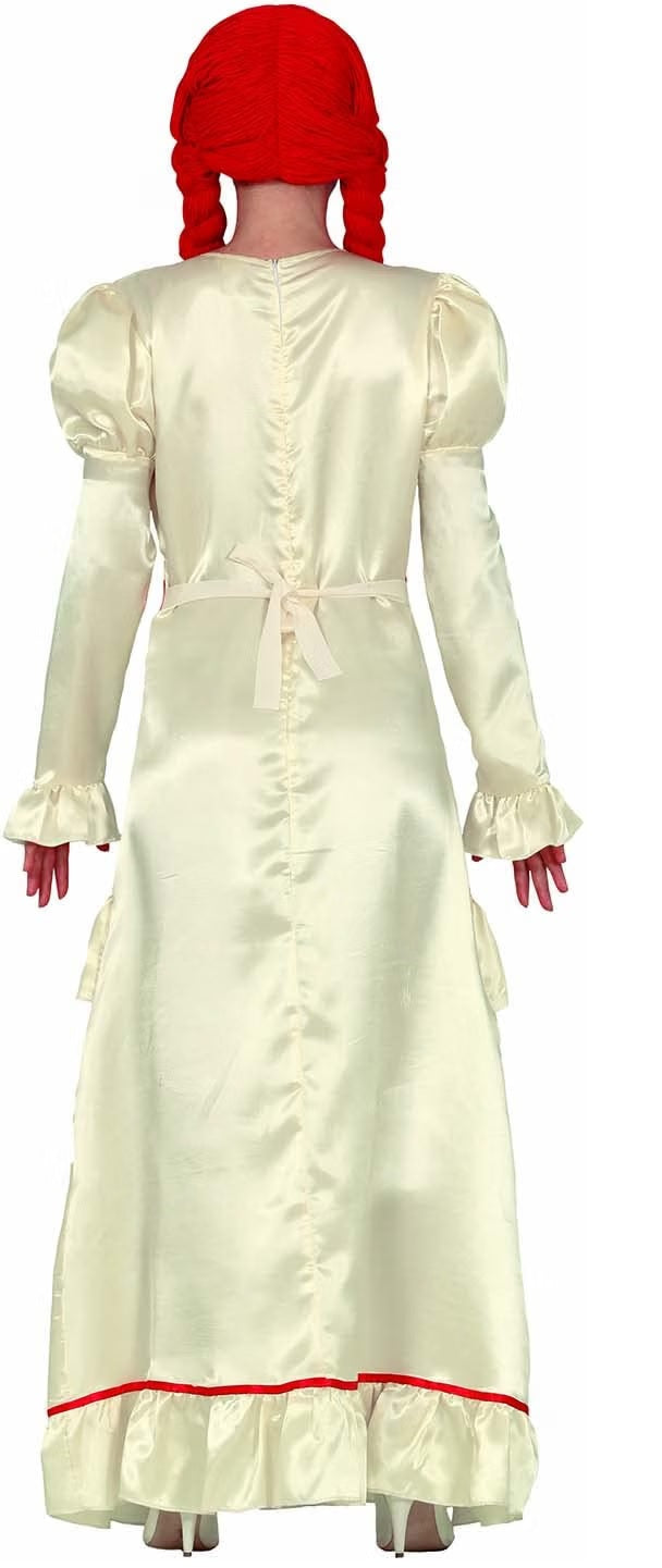 Costume Adulto Annabelle Horror Bambola Posseduta