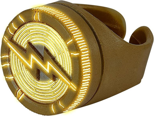 Anello Luminoso Flash Originale Supereroe DC Comic Justice League Bambino