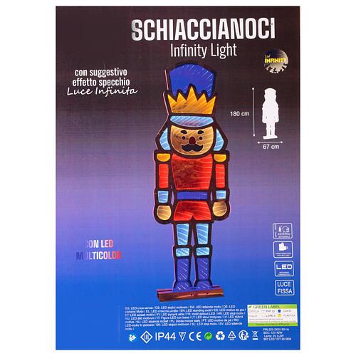 3D Led Schiaccianoci Serie Infinity HD alto 60cm