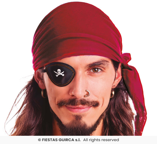 Bandana in Vellutino Multiuso Unisex Pirata