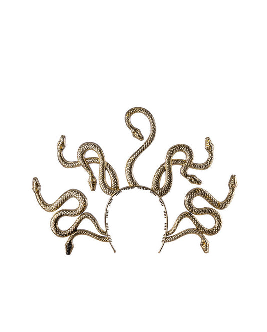 cerchietto medusa oro