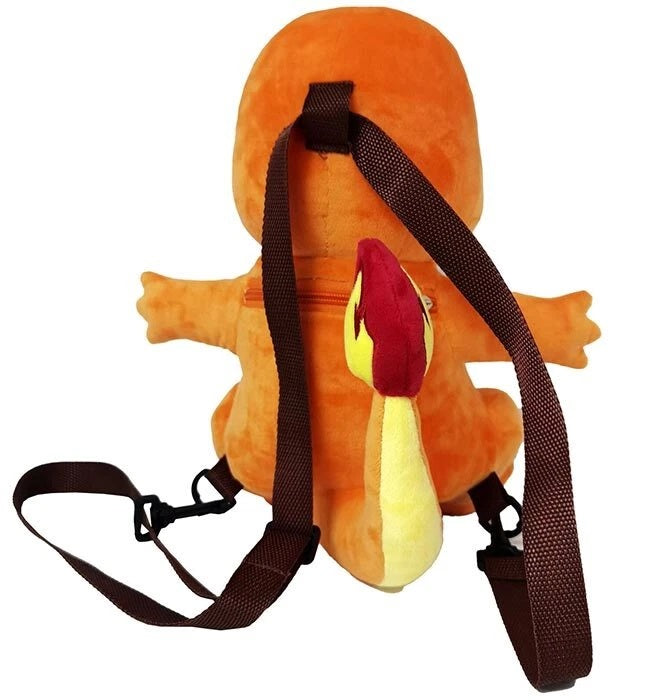 Peluche Zainetto Charmender Originale Pokemon 35cm