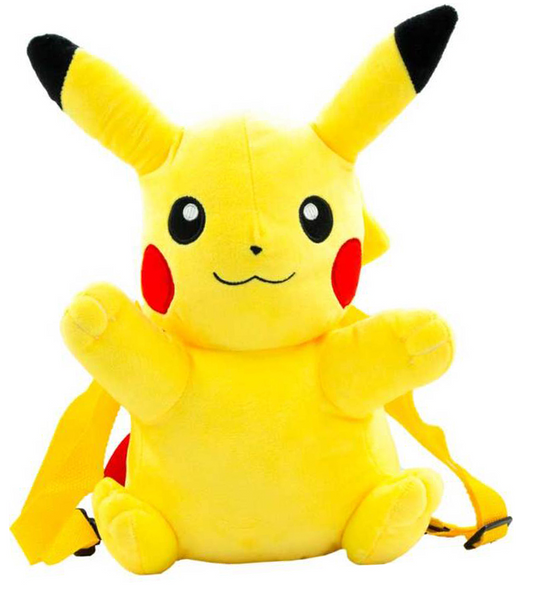 Peluche Zainetto Pikachu Originale Pokemon 35cm