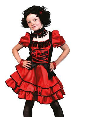costume can can bambina