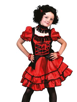 costume can can bambina