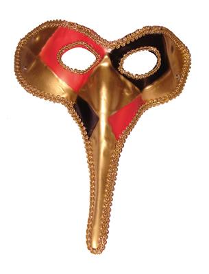 maschera carnevale naso lungo