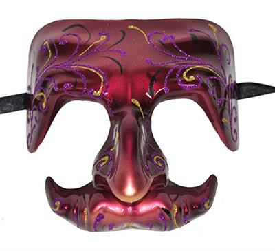 maschera rossa veneziana