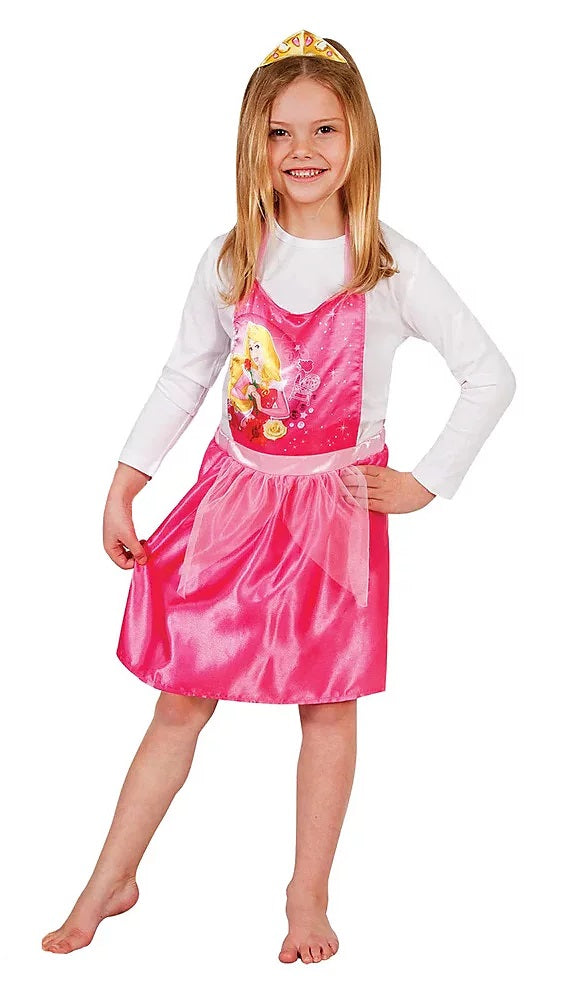Costume Economico Principesse con Coroncina Disney Rapunzel Belle Cenerentola Aurora