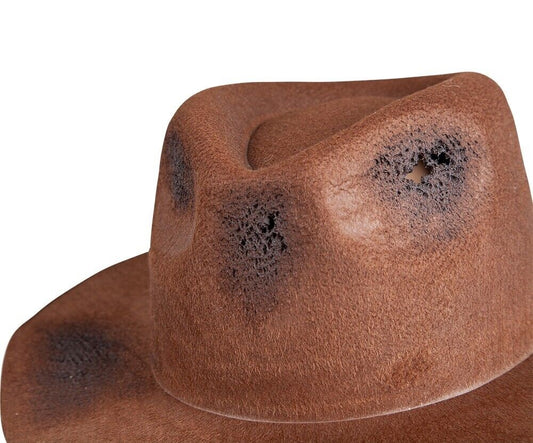 Cappello Marrone in Feltro Serial Killer Horror Freddy Krueger Nightmare