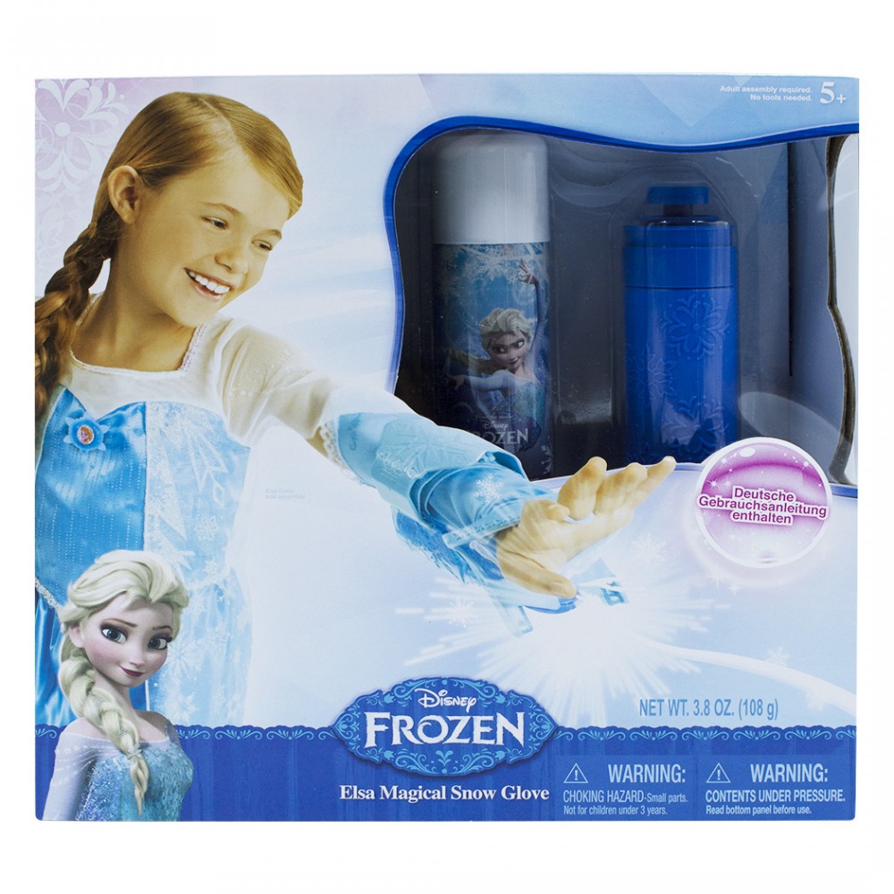 Guanto Elsa Frozen Spara Ghiaccio Neve Acqua Spry Originale Disney
