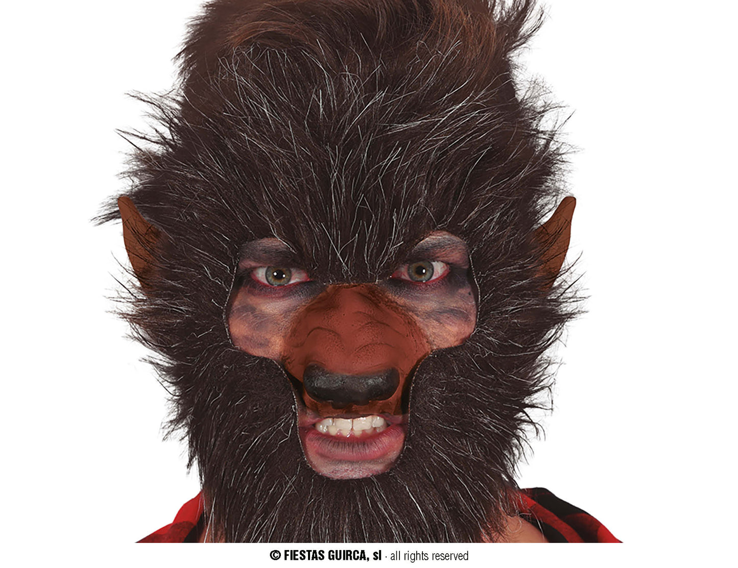 maschera lupo