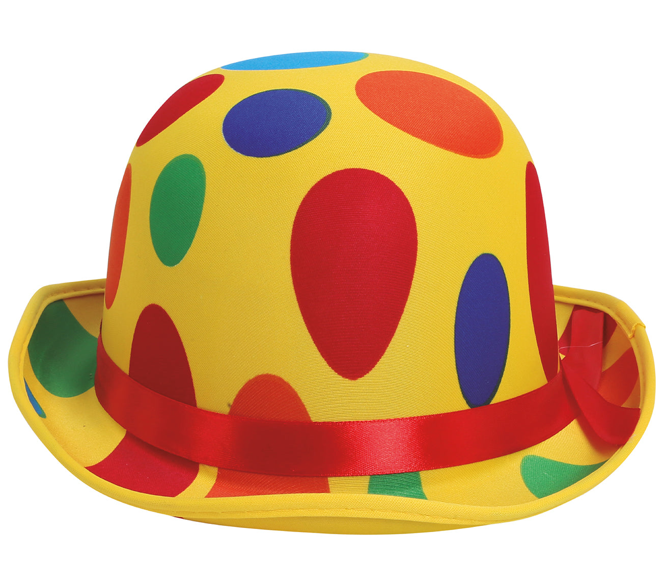 cappello da clown a pois