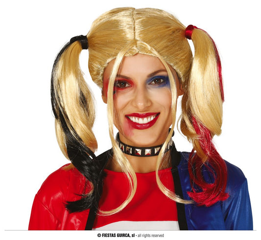 parrucca Harley Quinn