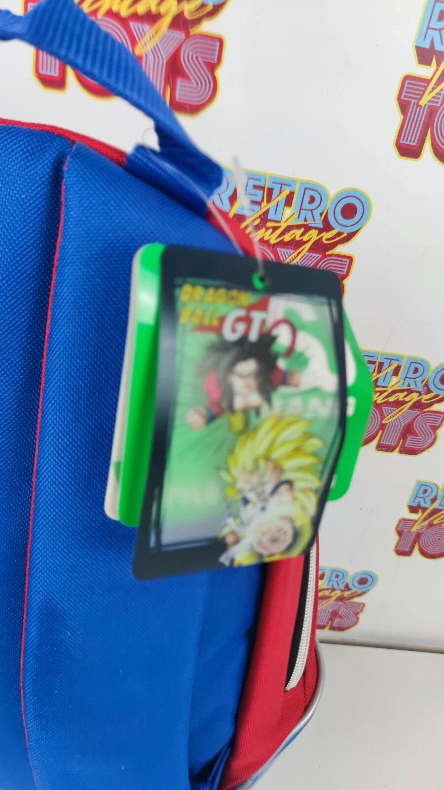 Zainetto Scuola DragonBall GT Tempo Libero Asilo con 2 Zip 37x25x8cm Originale SJ Gang