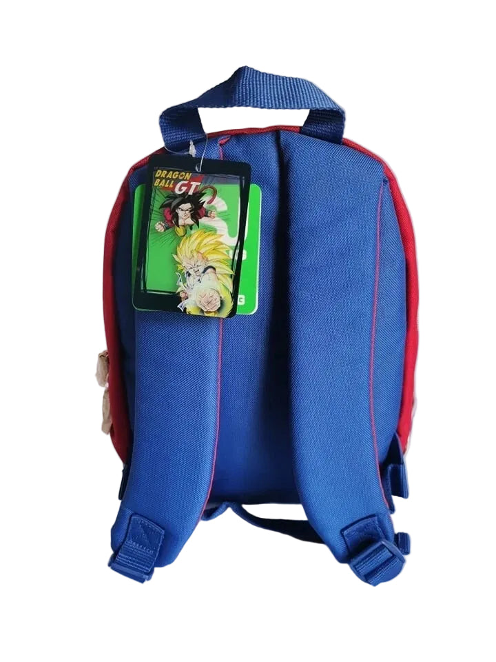 Zainetto Scuola DragonBall GT Tempo Libero Asilo con 2 Zip 37x25x8cm Originale SJ Gang