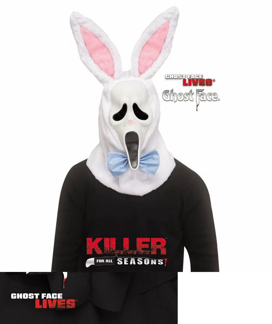 Maschera Ghost Face Bunny Scream Originale Coniglietto Playboy
