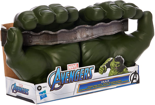 Ultra Guanti Hulk in Foam Spugna Verde Orignale Supereroe Avengers Marvel