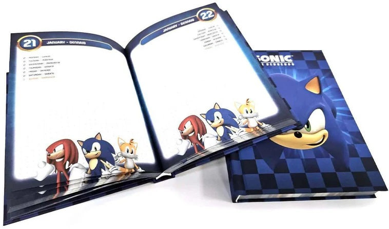 Diario Sonic Agenda Scuola Originale Sega 20x15