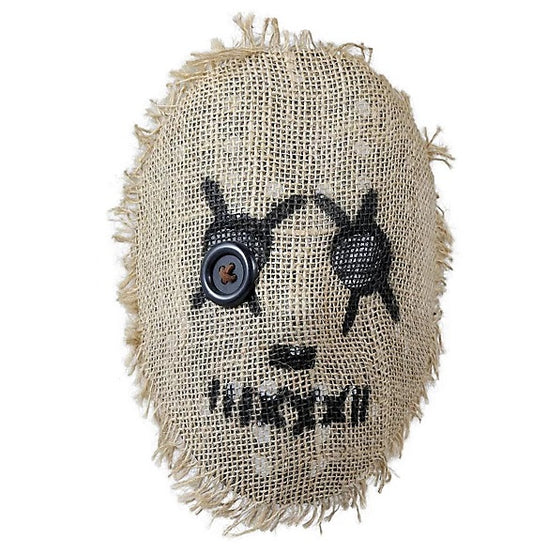 Maschera Voodoo Juta Spaventapasseri Horror Contadino Bambola di Pezza