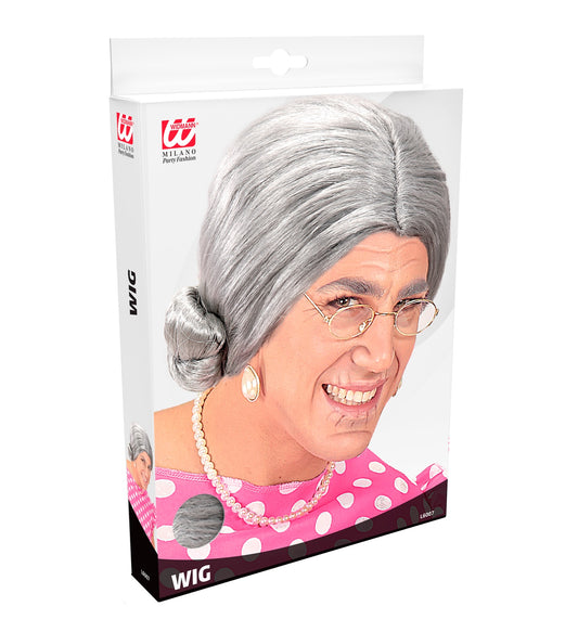 Parrucca da anziana