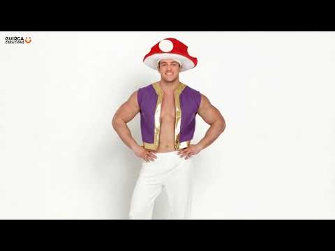 Costume Fungo con Chaleco e Sombrero 2
