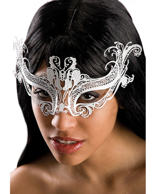 maschera bianca elegante