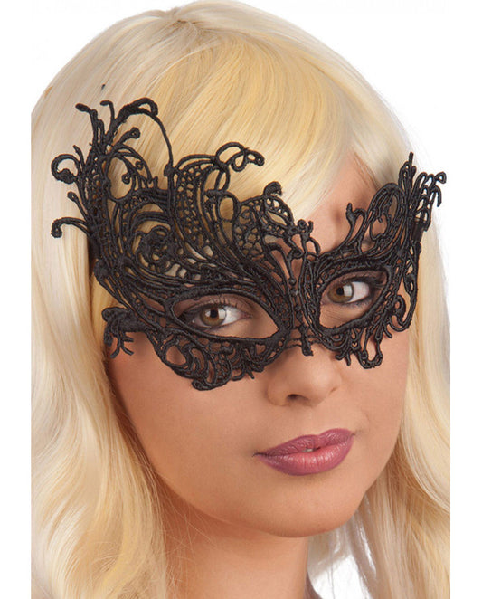 Maschera domino nera