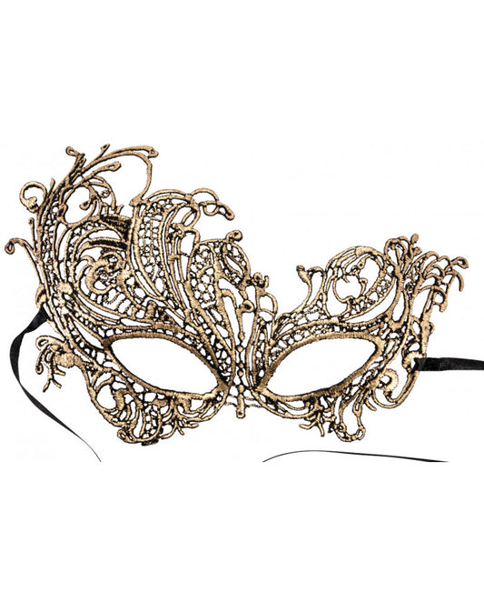 maschera elegante oro