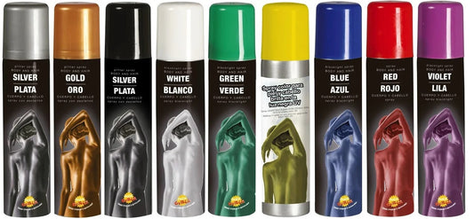 Colore Spray per Corpo e Capelli Make Up Colorato