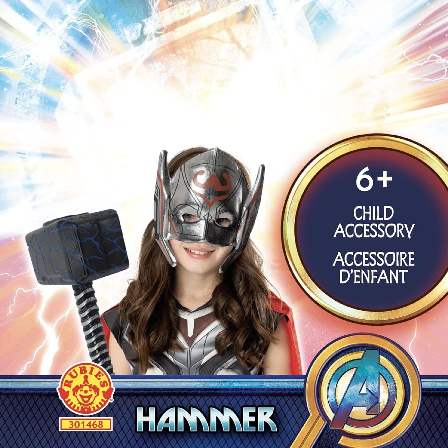 Martello Thor per Bambino e Bambina Licenza Ufficiale Marvel Avengers