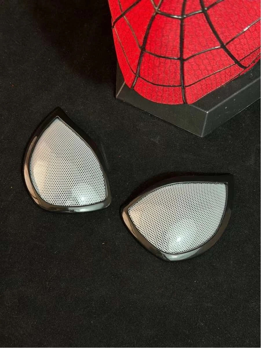 Maschera Spiderman Realistica con Dettagli in 3D e Occhi Magnetici