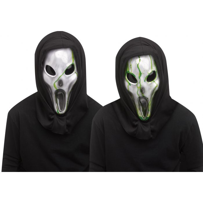 Maschera Sanguinante Liquido Verde Scream Alieno Horror