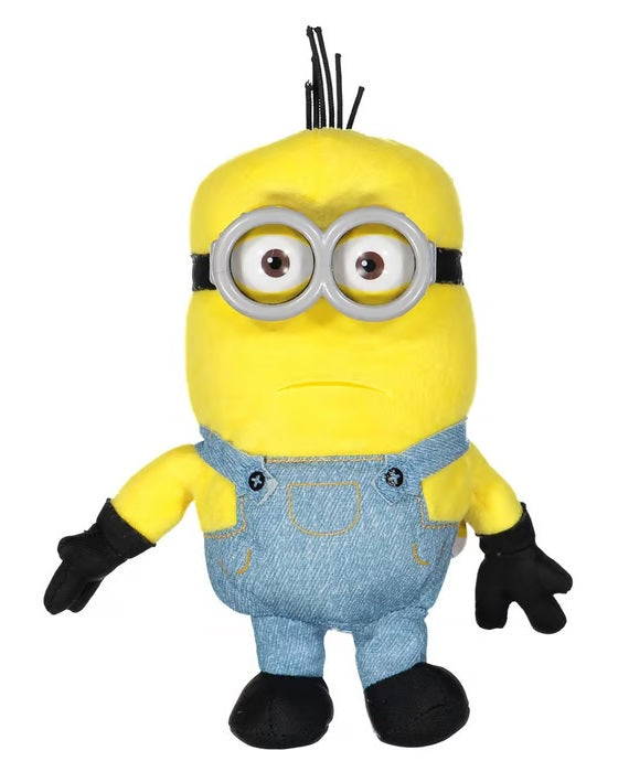 Peluche Minions Originale Cattivissimo Me Illumination Stuart e Kevin 18cm