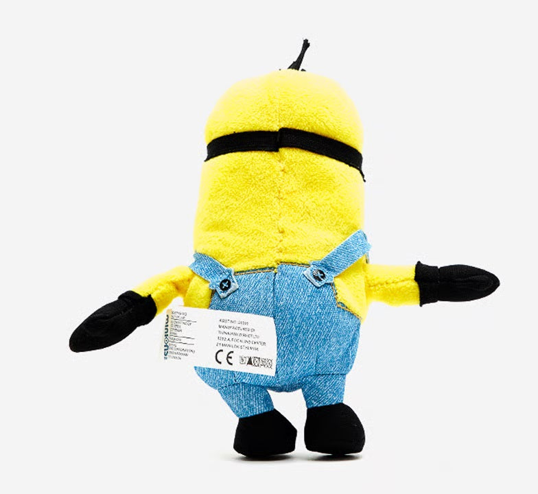 Peluche Minions Originale Cattivissimo Me Illumination Stuart e Kevin 18cm