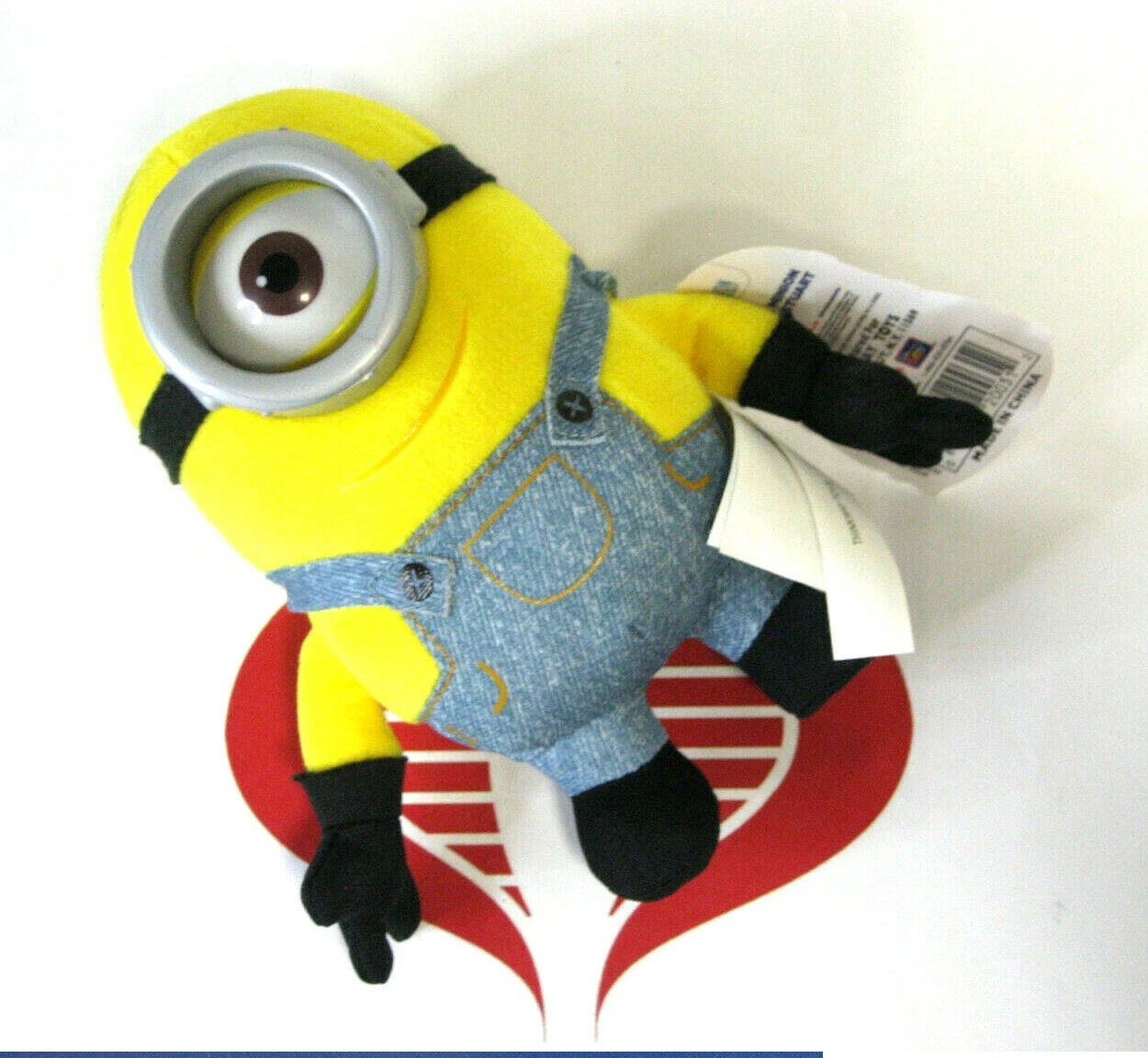 Peluche Minions Originale Cattivissimo Me Illumination Stuart e Kevin 18cm