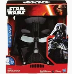 Casco Darth Vader Star Wars con Modulatore Vocale Maschera Bambino Originale Husbro