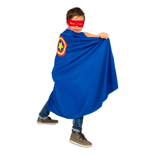 Mantello Con Maschera da Supereroe Bambino