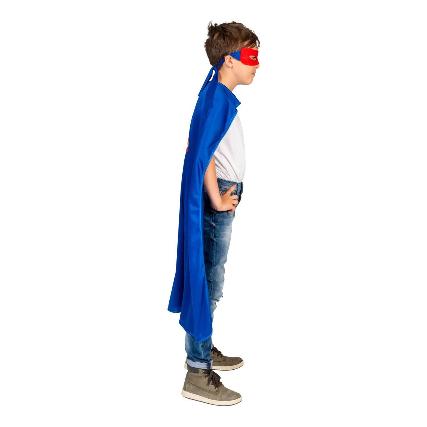 Mantello Con Maschera da Supereroe Bambino