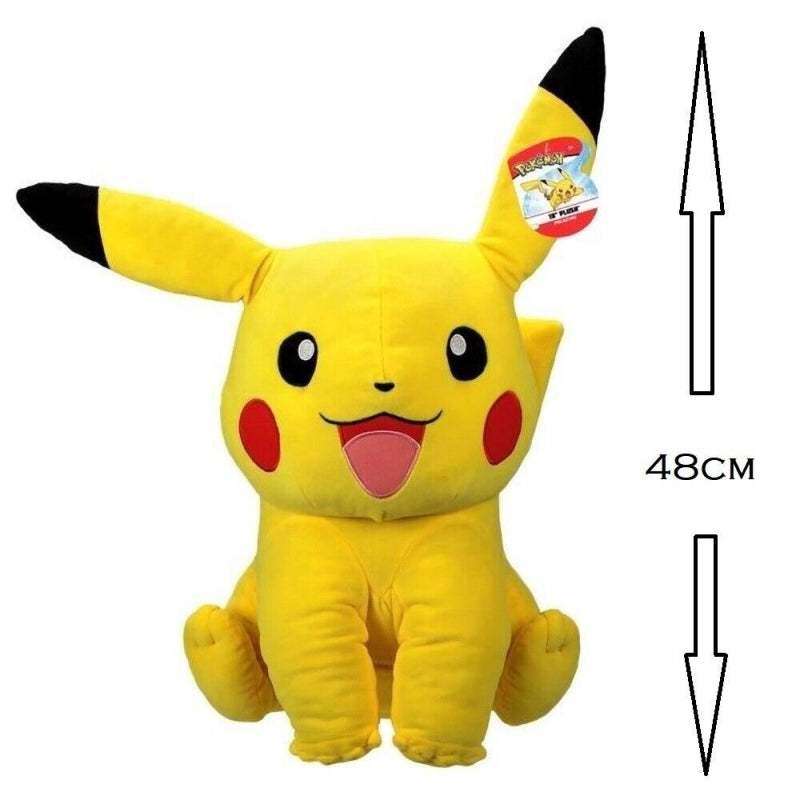 Peluche Originale Pikachu Pokemon Plush 48cm