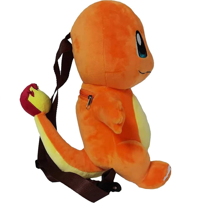 Peluche Zainetto Charmender Originale Pokemon 35cm